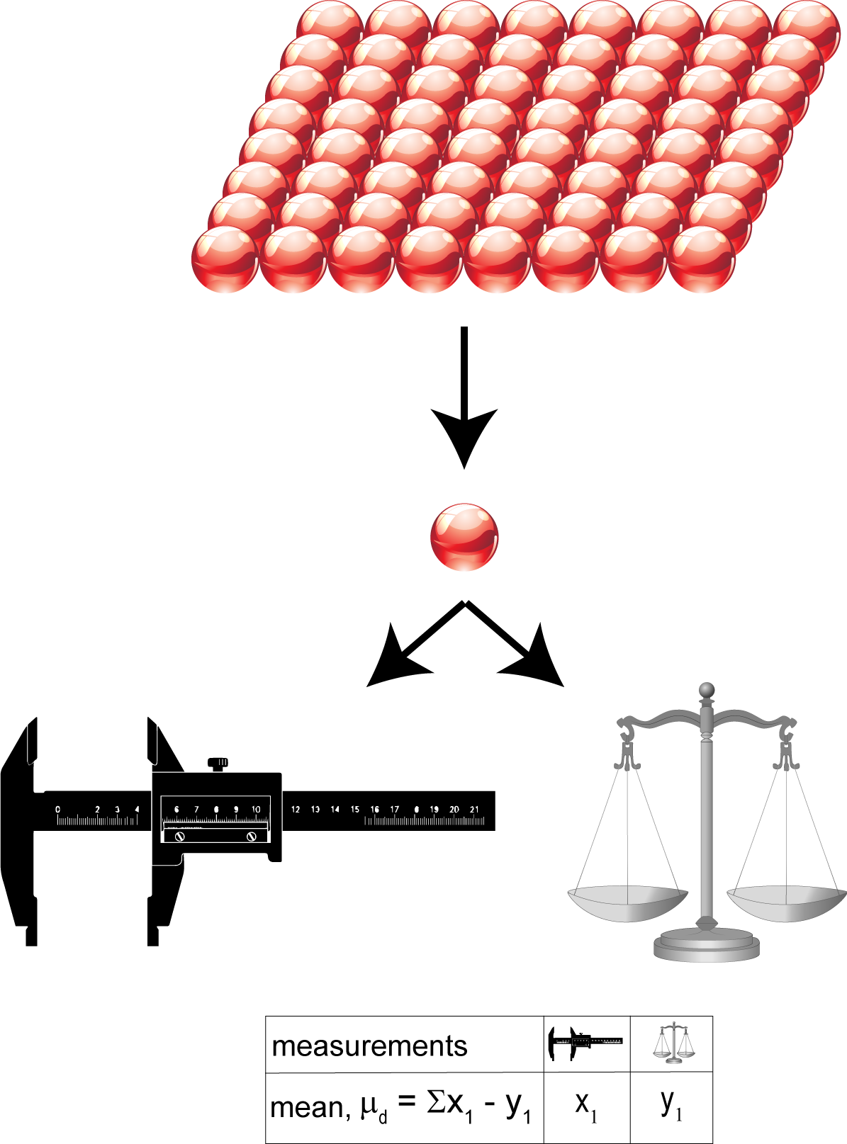 two different variables for each individual